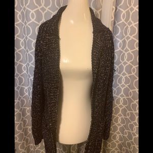 Cardigan rainbow threads